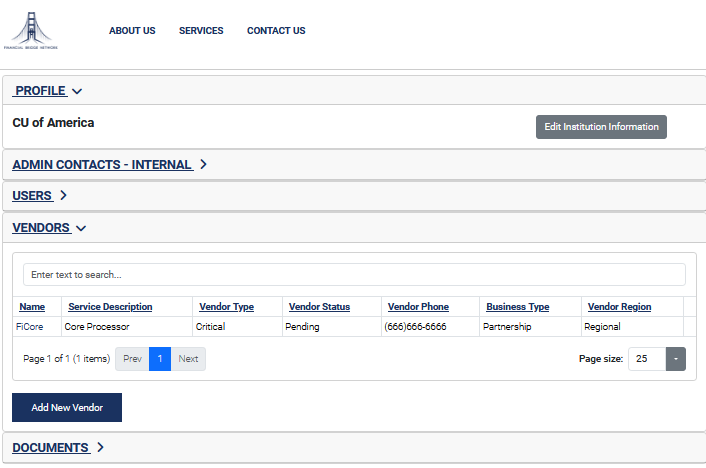 FBN Dashboard